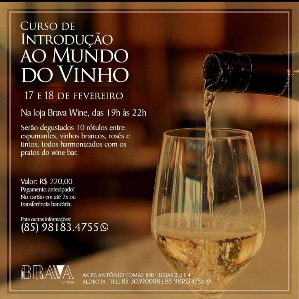 Introdução ao mundo do vinho Agenda do Vinho