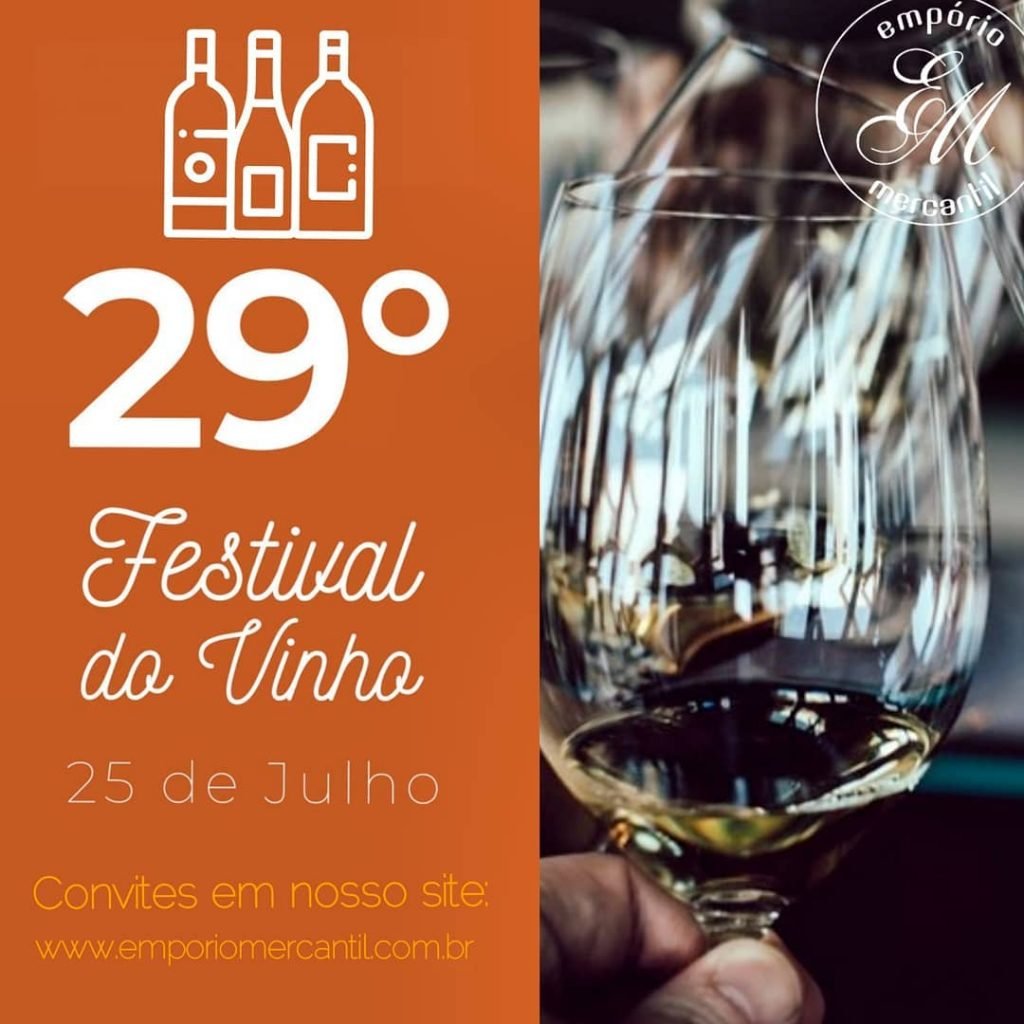 29° Festival do Vinho Agenda do Vinho