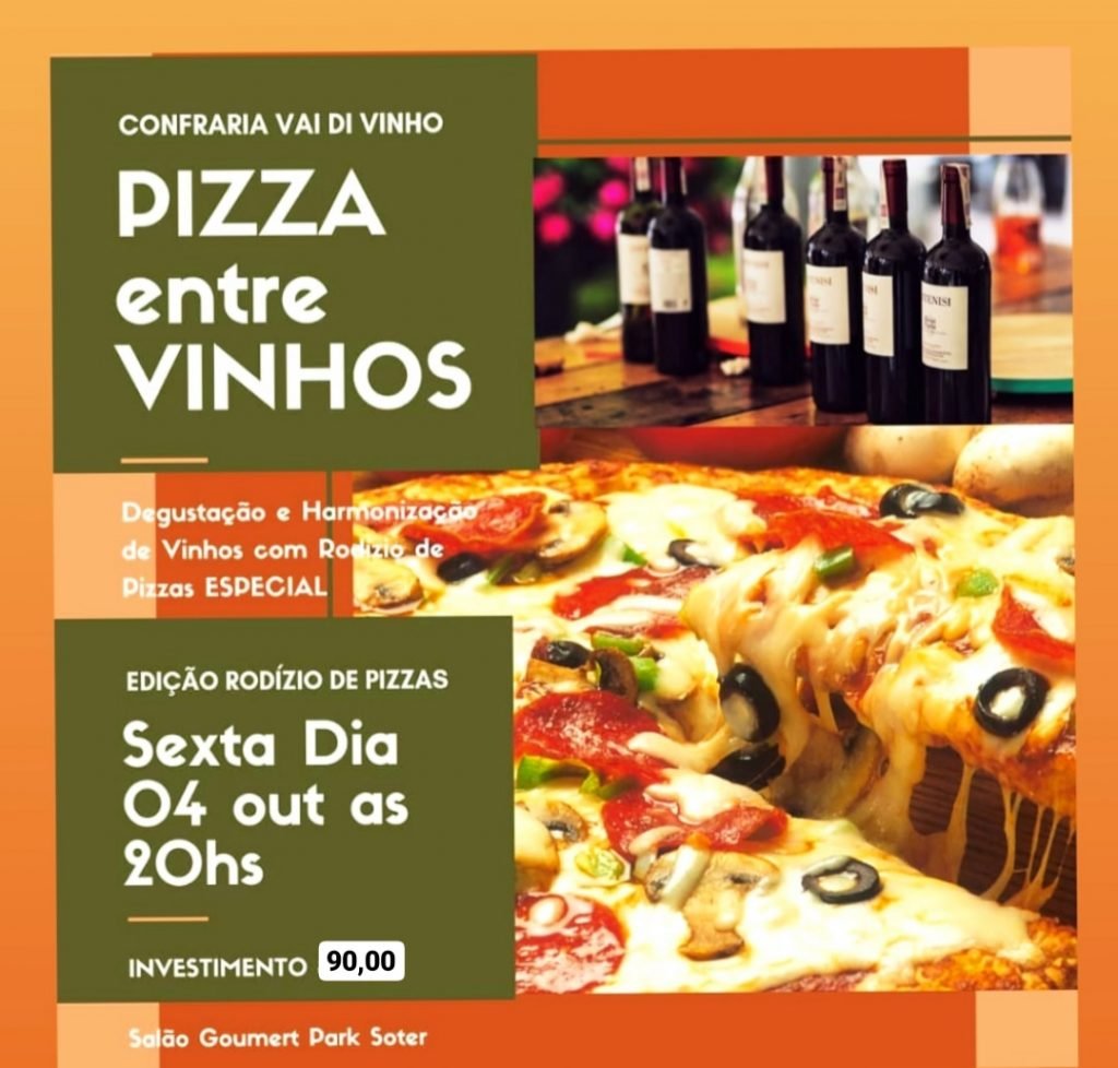 Pizza entre Vinhos